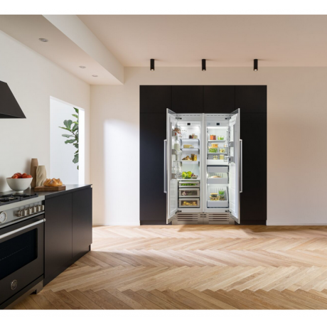 BERTAZZONI LFL6075UBPTT Εντοιχιζόμενος Ψυγειοκαταψύκτης SideBySide 135cm Λευκό